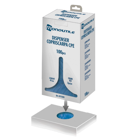 DISPENSER COPRISCARPA EASY dispencer da 100 pz.