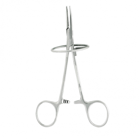 PINZETTA PORTA CORONE DA 13 cm. CON SUPPORTO