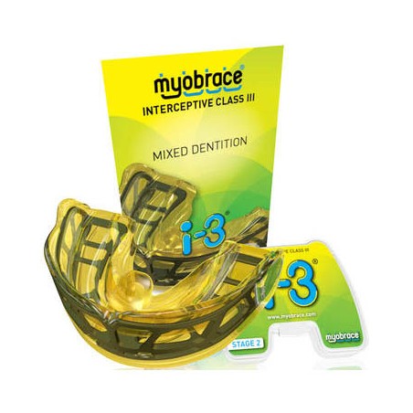 DISPOSITIVO MYOBRACE I3 INTERCEPTIVE CLASSE III FASE 2 Piccolo giallo
