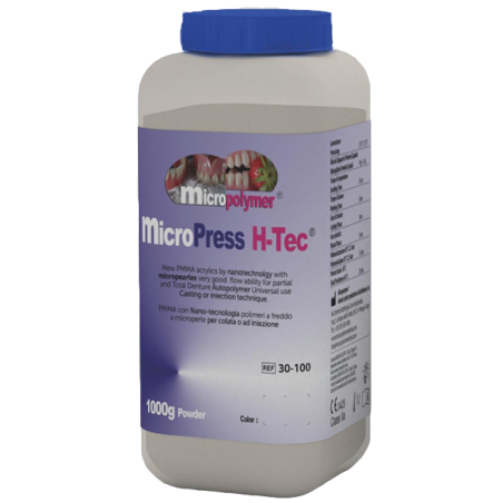Resina a freddo microPress H-Tech® POLVERE col. ROSA VENATO