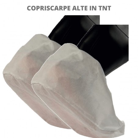 COPRI SCARPE ALTE IN TNT PROTETTIVE 20 paia (40 pz.)