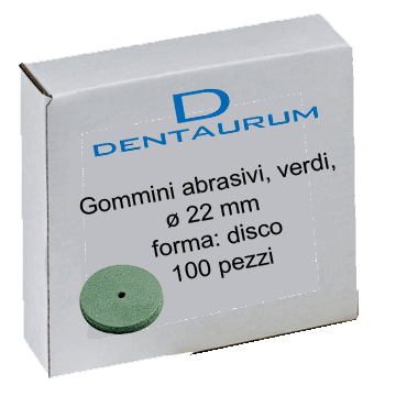 Gommini abrasivi, verdi, ø...
