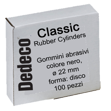 Gommini abrasivi, neri, ø...
