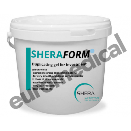 Gelatina per duplicazione da 6 Kg SHERA FORM