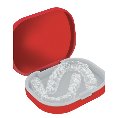 PORTA ALIGNER ROSSO/BIANCO