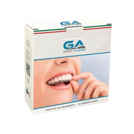 Piastre Ghost Aligner ® Ø 125 mm - 0,75 mm