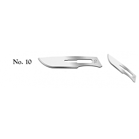 LAME PER BISTURI N.10 da 100PZ