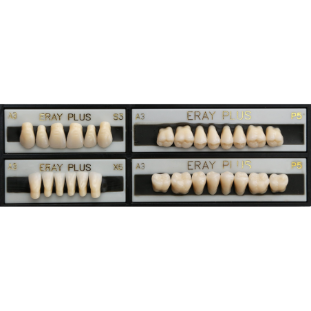 DENTI ERAY PLUS "S1" 3 STRATI + COMPOSITO (bocca completa)