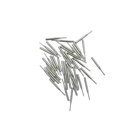 KIT PERNI METALLICI per basette  "ARDER" 15 pezzi Diam: Ø2 mm x 26 mm
