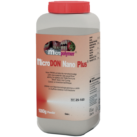 Resina a caldo micro DON Nano Plus® POLVERE col. ROSA VENATO