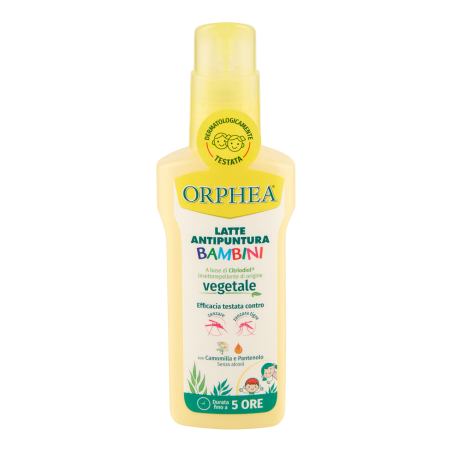 ORPHEA Latte Antipuntura Bambini vegetale da 100 ml.