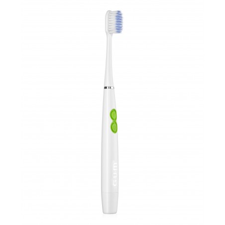 Spazzolino BIANCO a batteria GUM® SONIC DAILY