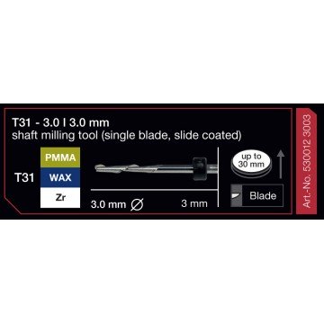 FRESA IMES 3MM T31 3,0MM...