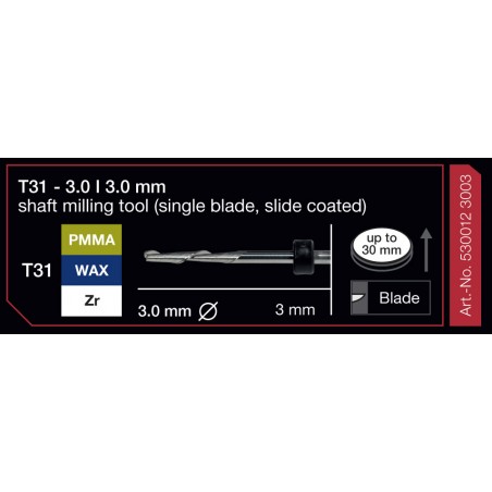FRESA IMES 3MM T31 3,0MM 530012 3003