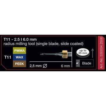 FRESA IMES 6MM T11 2,5MM...
