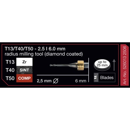 FRESA IMES 6MM T13/T40/T50 526013-2506