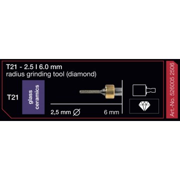 FRESA IMES 6MM T21 2,5MM...