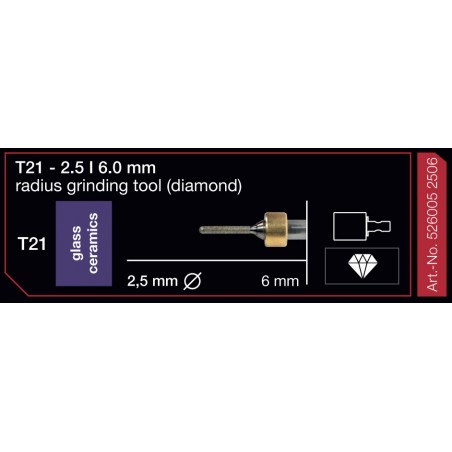 FRESA IMES 6MM T21 2,5MM 526005-2506