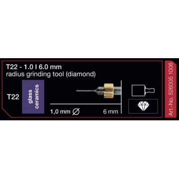 FRESA IMES 6MM T22 1,0MM...