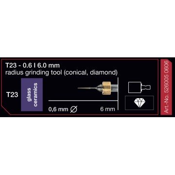 FRESA IMES 6MM T23 0,6MM...