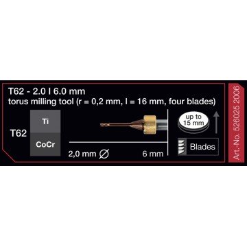 FRESA IMES 6MM T62 2,0MM...