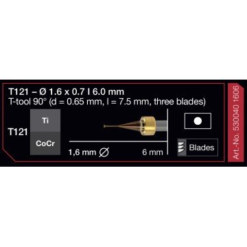 FRESA IMES 6MM T121 1,6MM...