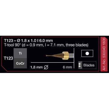 FRESA IMES 6MM T123 1,8MM...