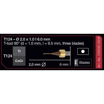 FRESA IMES 6MM T124 2,0MM...