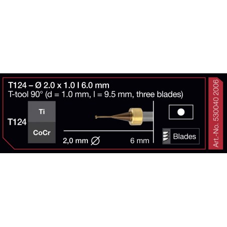 FRESA IMES 6MM T124 2,0MM 530040-2006