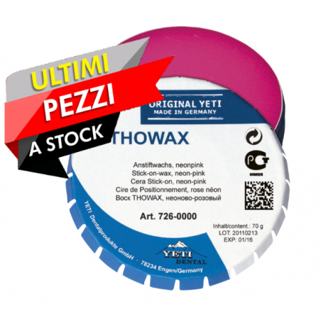CERA Yeti Thowax cera stick-on, pink neon