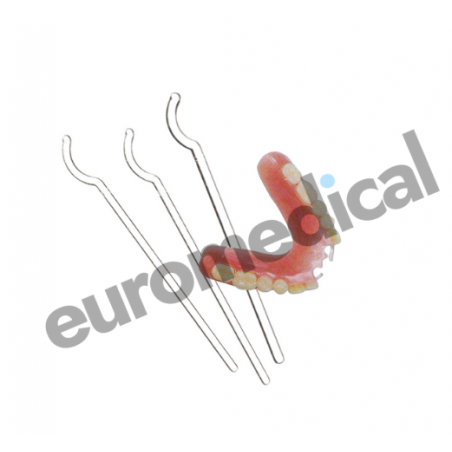 Itsoclear Clasps ganci UNIVERSAL trasparenti 6 Stick