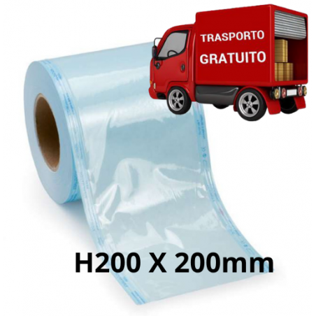 ROTOLI H200 X 200mm. PER STERILIZZAZIONE