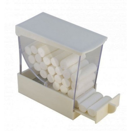 PORTA RULLI COTONE A CASSETTO BIANCO