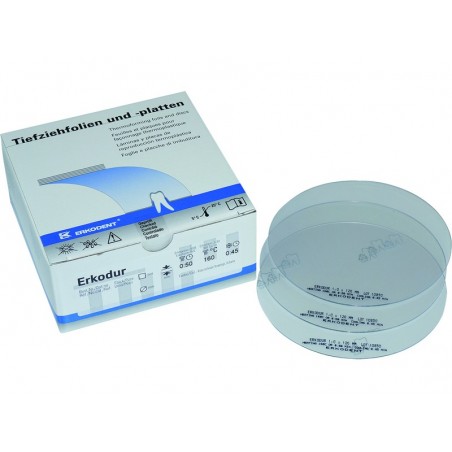 Piastre ERKODUR Ø 120 mm - 1,5 mm 10 pz.