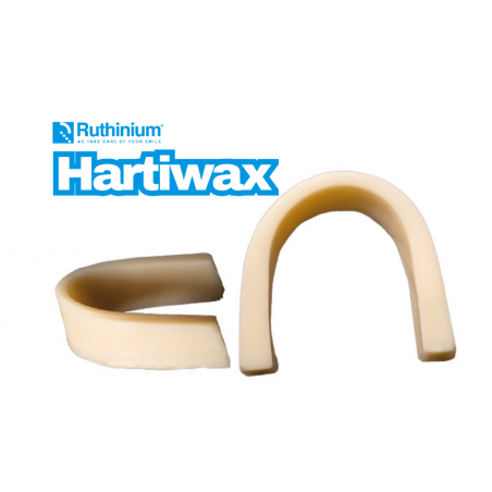 VALLI (masticoni) IN CERA BEIGE CURVE da 36 Pz. HARTIWAX