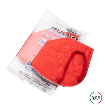 Mascherine FFP2 Col. ROSSA...