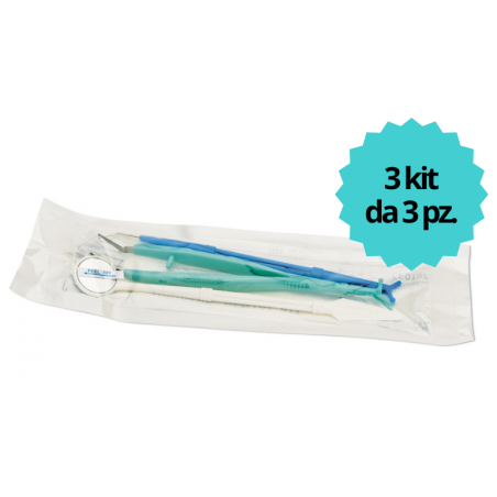 Kit monouso sterile per esami e piccole otturazioni