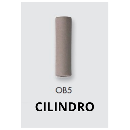 Gommini abrasivi, rosa, forma: cilindro 30 pz.