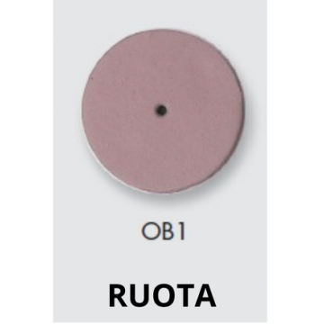 Gommini abrasivi, rosa,...