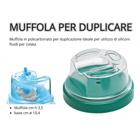 Muffola per duplicazione cm h3,5