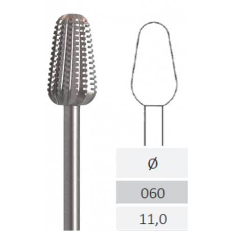 FRESA ACCIAIO PER MATERIALI MORBIDI FIG. 85RF.104.060