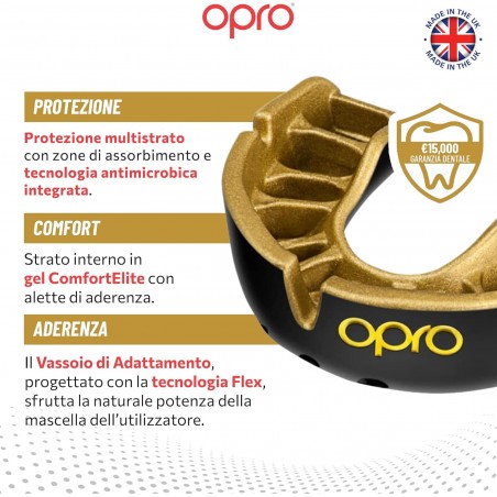 OPRO Paradenti Protezione Dentale per Adulti e Bambini