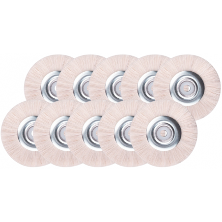 SPAZZOLE PELO CAPRA Ø 50 mm. Conf. da 10 Pz.