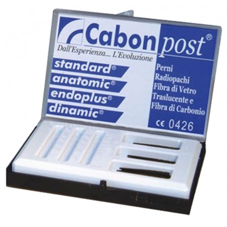 CABON POST DINAMIC 0,6 mm da10 pz. perni fibra vetro