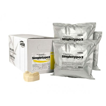 GESSO SINGLETYPO-3 col. Yellow (3 buste da 2 Kg.)