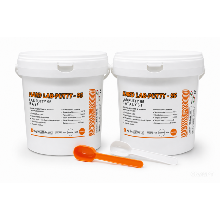 SILICONE HARD 95 shore LAB-PUTTY (5+5 kg.)