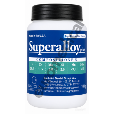 Lega SUPERALLOY PLUS CR-CO DA 1000 GR.