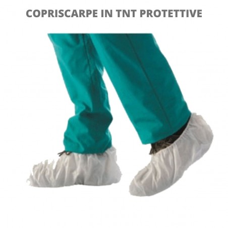 COPRI SCARPE BASSE IN TNT PROTETTIVE 20 paia (40 pz.)