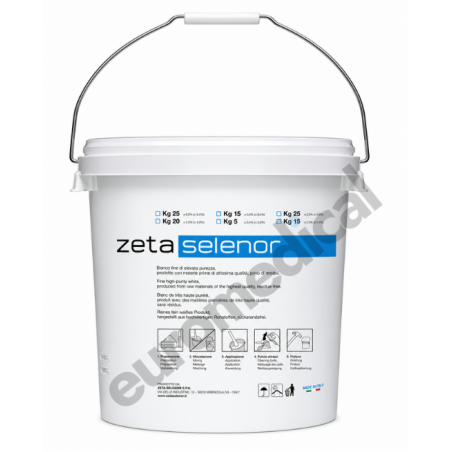 GESSO SELENOR GIALLO 25KG. SECCHIO